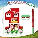 Hungdao Farm Birthday Pinata Number Pinata with Blindfold Bat and Confetti Animal Pinata for Boys Girls Birthday Party Decorations Barnyard Baby Shower Carnival Game Suppliesfarm Number 1 - Image 4
