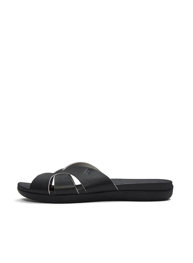 Fitflop SOLAY WATERPROOF-LEATHER WOVEN SLIDES