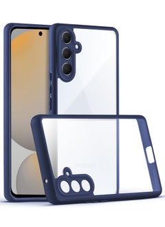 Bumper Protective Case for Samsung Galaxy A55 Silicone TPU Bumper Ultra Durable Ultra-Safe Camera Optimum Solution (Blue)