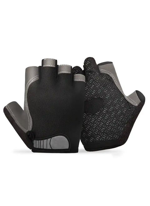 Half-finger Sports Gloves Non-slip and Wear-resistant Gloves Breathable Gloves for Fitness Mountaineering Cycling and Outdoor Sports
