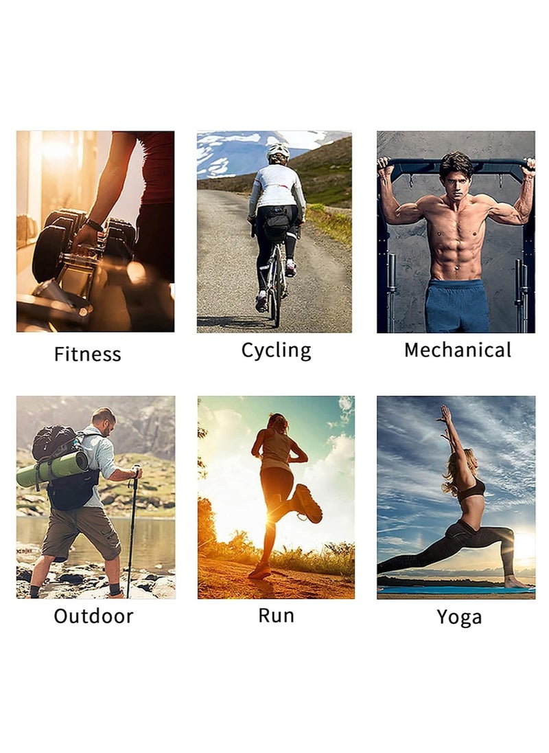 Half-finger Sports Gloves Non-slip and Wear-resistant Gloves Breathable Gloves for Fitness Mountaineering Cycling and Outdoor Sports