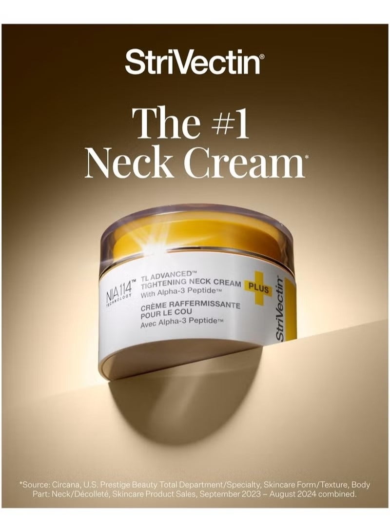 Strivectin TL Advanced™ Tightening Neck Cream PLUS (1.69 Oz, 50ml) |Tightening and Firming Neck & Décolleté Lines, Visibly Reducing Sagging and Crepey Skin for Smooth Healthy Looking Skin - Image 2