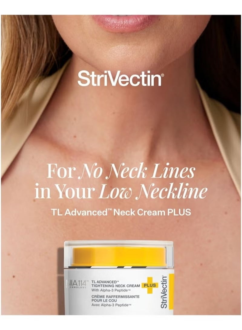 Strivectin TL Advanced™ Tightening Neck Cream PLUS (1.69 Oz, 50ml) |Tightening and Firming Neck & Décolleté Lines, Visibly Reducing Sagging and Crepey Skin for Smooth Healthy Looking Skin - Image 3