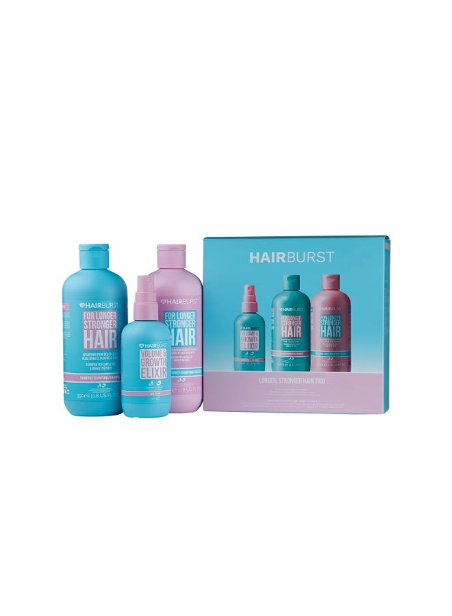 HAIR BURST Shampoo&Conditioner&Elixir Kit Avocado With Coconut 2*350ml + 1*125ML