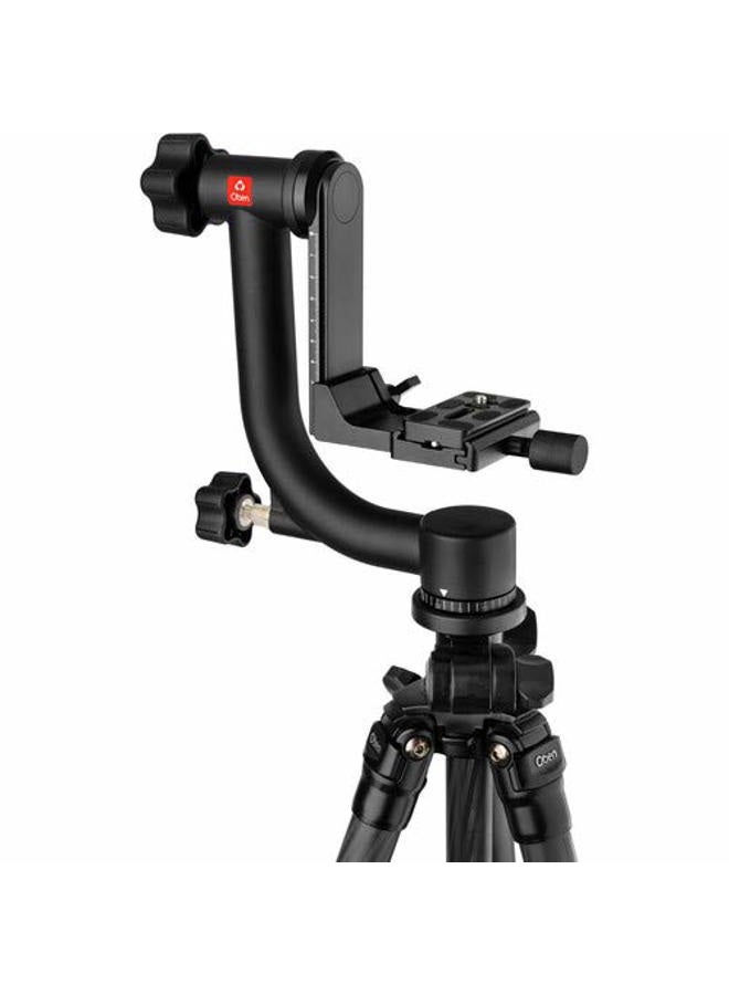 Oben GH-30 Gimbal Head with Arca-Type Quick Release Plate - Heavy-Duty 360-Degree Panoramic DSLR Camera Gimbal Tripod Head - Rugged Gimbal for DSLR Cameras Up to 44 lbs - Image 3