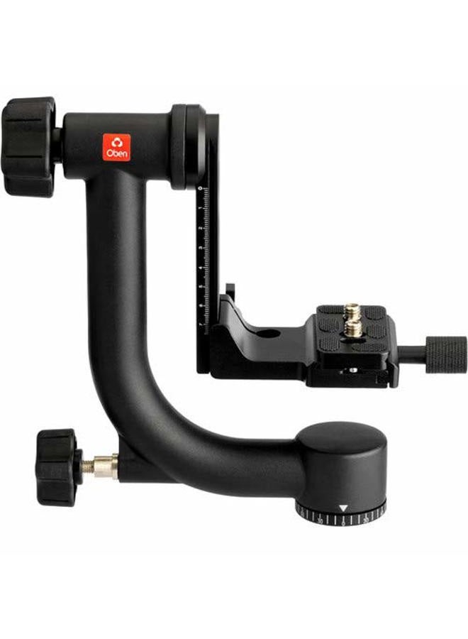Oben GH-30 Gimbal Head with Arca-Type Quick Release Plate - Heavy-Duty 360-Degree Panoramic DSLR Camera Gimbal Tripod Head - Rugged Gimbal for DSLR Cameras Up to 44 lbs - Image 2