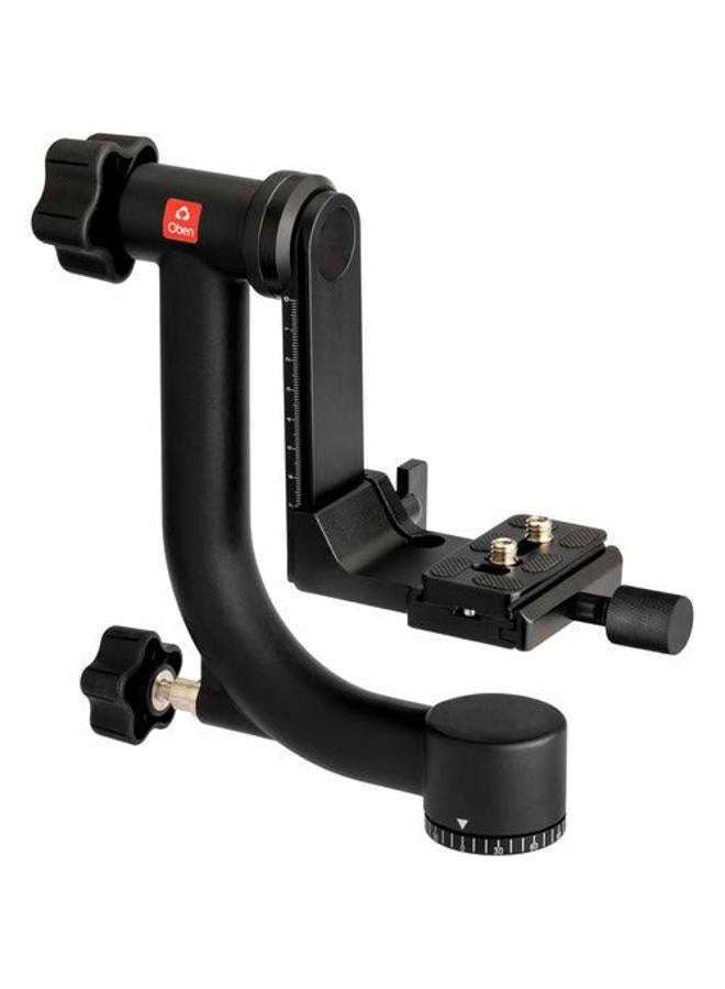 Oben GH-30 Gimbal Head with Arca-Type Quick Release Plate - Heavy-Duty 360-Degree Panoramic DSLR Camera Gimbal Tripod Head - Rugged Gimbal for DSLR Cameras Up to 44 lbs - Image 4