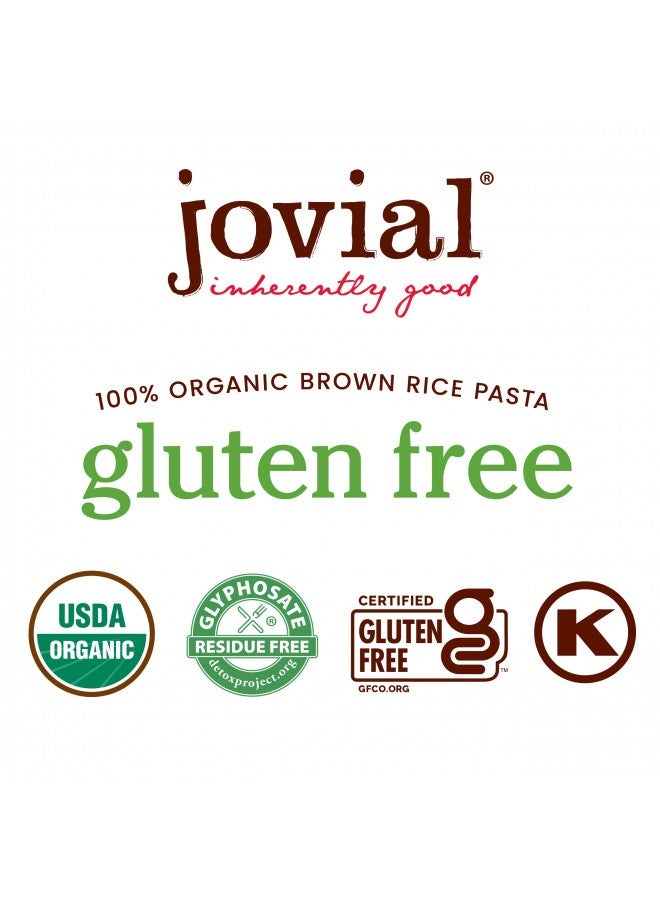 Jovial Jovial Whole Grain Brown Rice Egg Tagliatelle Pasta - Pasta Tagliatelle, Tagliatelle Pasta, Whole Grain Pasta, Organic Pasta, Gluten Free, Dairy Free, Brown Rice Pasta, Made In Italy - 9 Oz - Image 3