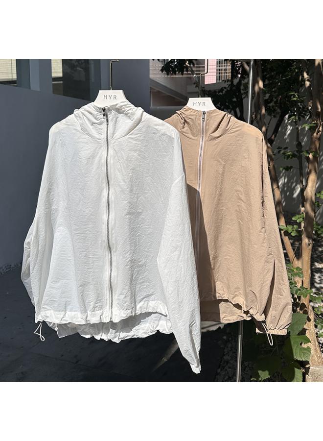 VUELO 3 Color 4 Size Real Shot Rakuten Explosions Casual All-match Sunscreen Shirt Small Coat Women's Sunscreen Clothing - Image 5