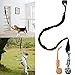 QINGFANGLI Spring Pole Dog Rope Outdoor Tug of War Toy for Pitbull Medium to Large Dogs Bungee Hanging Exercise Ropes Muscle Builder Interactive Toys Dog Rope Toys - Image 3