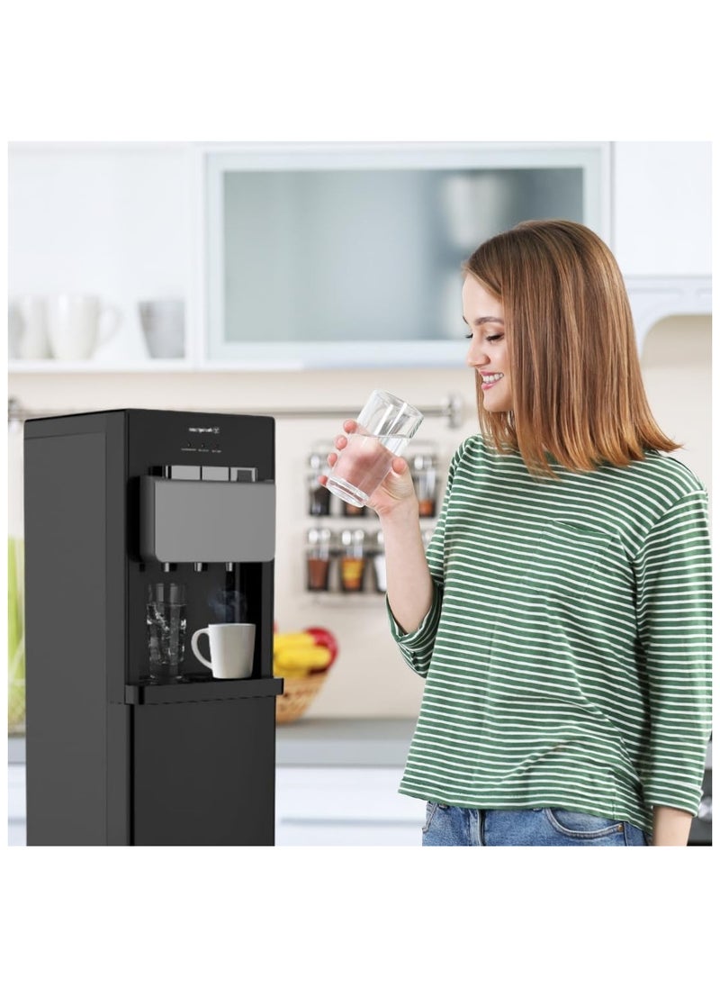 Westinghouse - Westinghouse Water Dispenser Bottom Loading Water Cooler for 5 Gallon Bottles – 3 Temperatures with Hot, Cold and Room Spouts Efficient for Both Office and Home Use with Child Safety Lock - Image 1