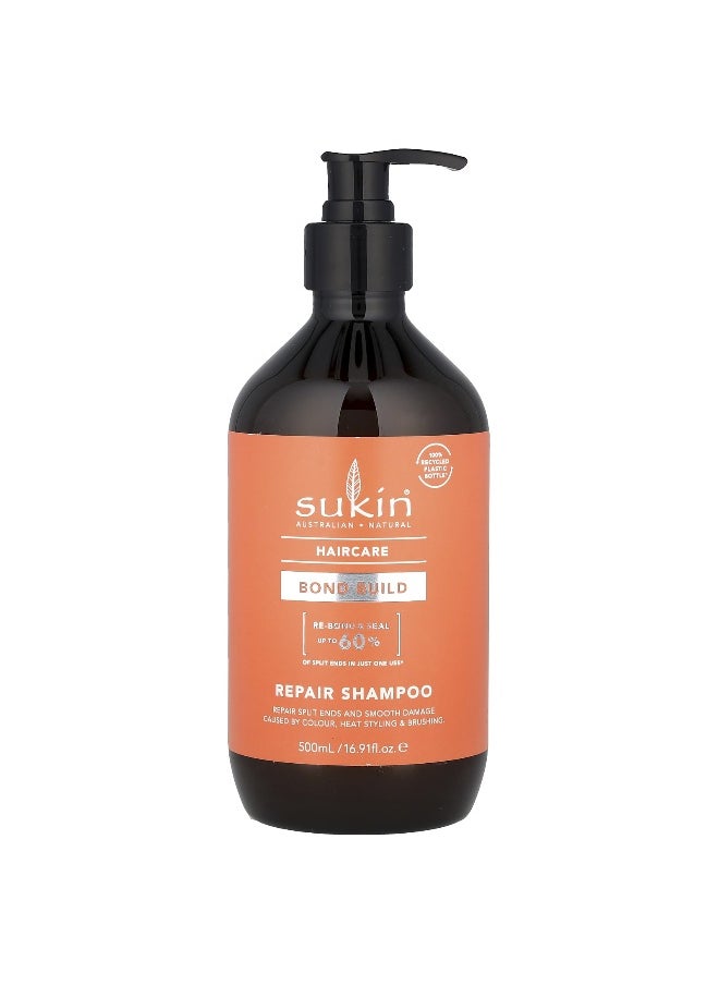 Sukin Sukin, Haircare, Bond Build, Repair Shampoo, 16.91 fl oz (500 ml)  - Image 1