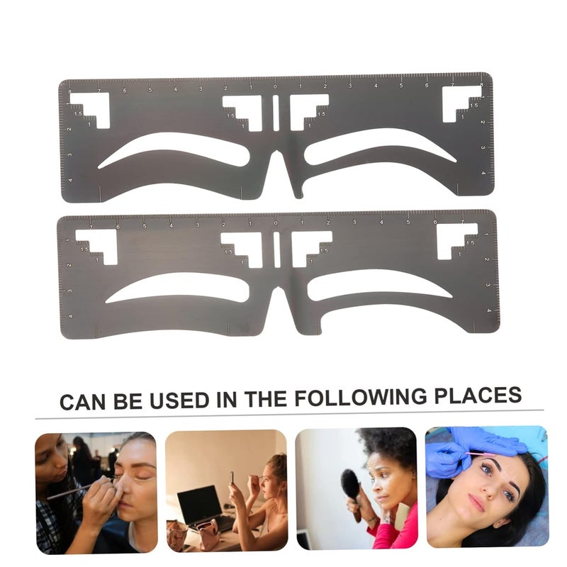 All season compatible build 2pcs Eyebrow Shaping Ruler Templates Brow Guide for Precise Measurements for Makeup Beginners and Experts Convenient Eyebrow Stencils for Balanced Brows Periodic restock local Light sturdy raw material Easy assemble alternatives Wear resistant upgraded material Detachable clean Fixed delivery schedule Global flexible assemble picks Gulf market standard build All space matching look Land transit & shipment compatible Individual & group usable Durability boosted processed material Repeated use resistant selected material General compatible design Long term use design Spec compliant trusted quality Upgraded quality Adjustable build Market popular practical build Multi-use qualified quality Carefully selected solid material Classic design alternatives All-scene compatible build Advanced compact design - Image 5