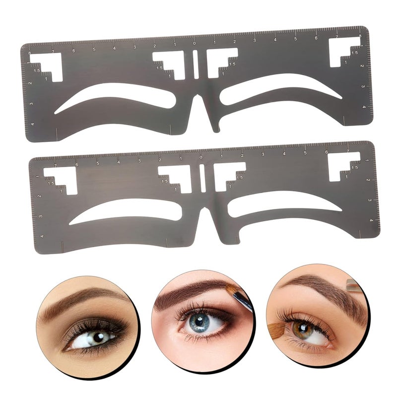 All season compatible build 2pcs Eyebrow Shaping Ruler Templates Brow Guide for Precise Measurements for Makeup Beginners and Experts Convenient Eyebrow Stencils for Balanced Brows Periodic restock local Light sturdy raw material Easy assemble alternatives Wear resistant upgraded material Detachable clean Fixed delivery schedule Global flexible assemble picks Gulf market standard build All space matching look Land transit & shipment compatible Individual & group usable Durability boosted processed material Repeated use resistant selected material General compatible design Long term use design Spec compliant trusted quality Upgraded quality Adjustable build Market popular practical build Multi-use qualified quality Carefully selected solid material Classic design alternatives All-scene compatible build Advanced compact design - Image 3