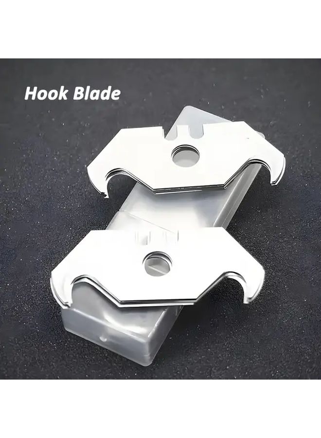 10 Pieces Heavy Duty Roof Hook Blade Set With Storage Box - Image 3