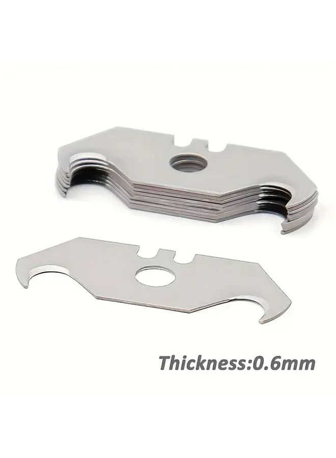 10 Pieces Heavy Duty Roof Hook Blade Set With Storage Box - Image 1