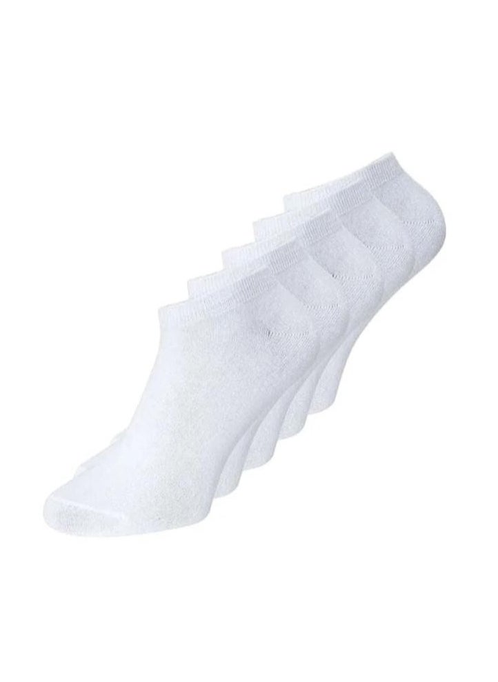 JACK & JONES 5-Piece Dongo Socks White 