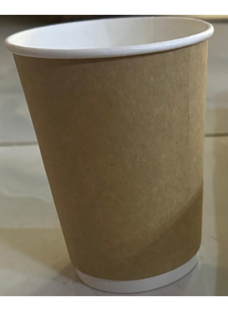 إس إم 25 قطعة من أكواب القهوة المتموجة مع غطاء - Image 1