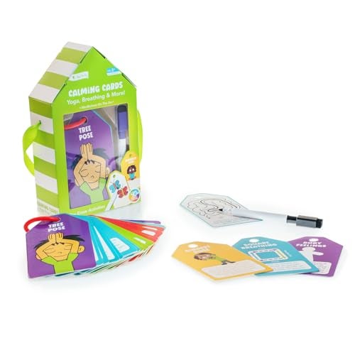 Open The Joy Dry Erase Flash Cards for Kids Calming Cards Emotions Learning Set with Educational Activities Reusable and Durable Cards for Early Childhood Development - Image 5
