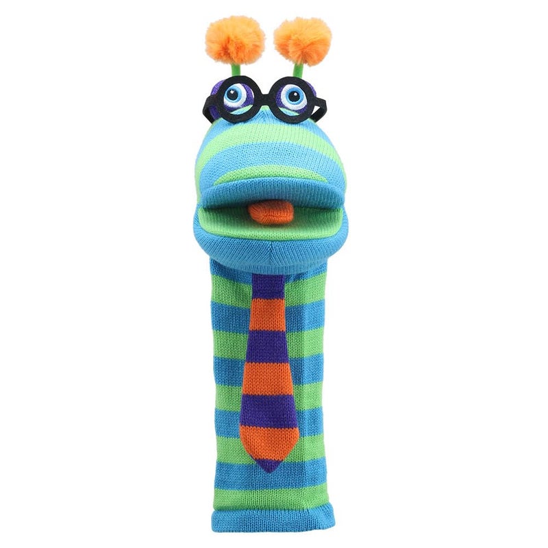 The Puppet Company - Knitted Puppets - Dylan Hand Puppet [Toy] - Image 1