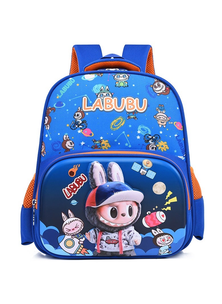 لابوبو حقيبة ظهر لابوبو خفيفة الوزن للأطفال برسومات كرتونية لطيفة، مقاس 27*31*10 سم.