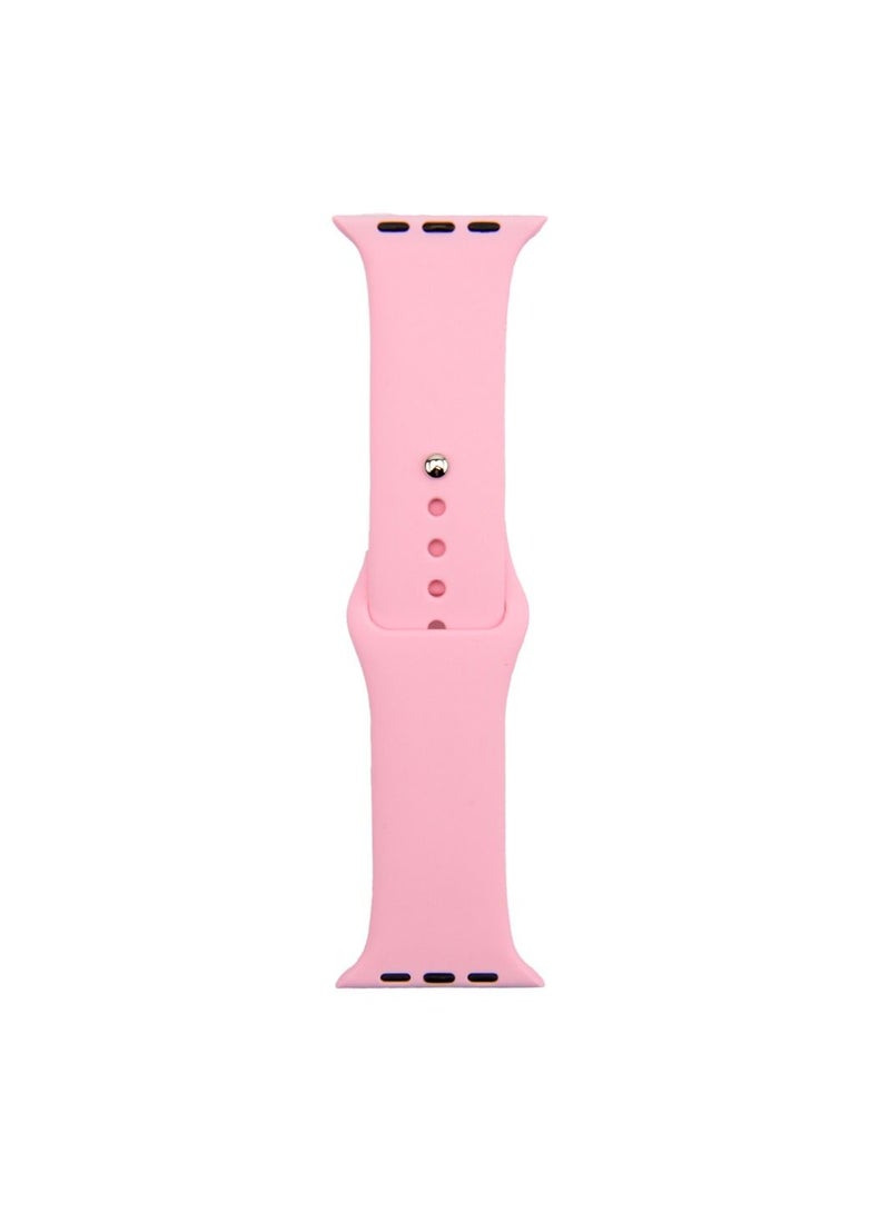 Apple Watch Band 45mm Soft Silicone Sport Band Replacement Wrist Strap Compatible for iWatch Apple Watch Series 7 (45mm) - Image 2