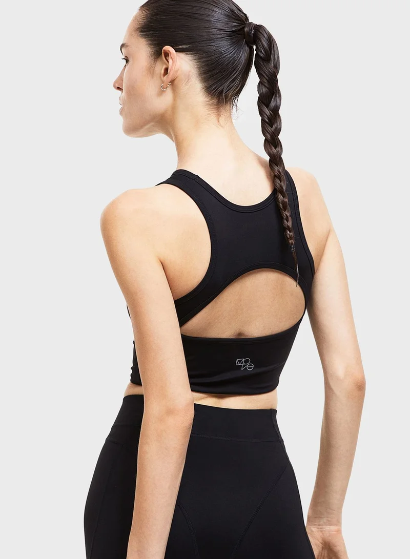 H&M Knitted Sports Bra