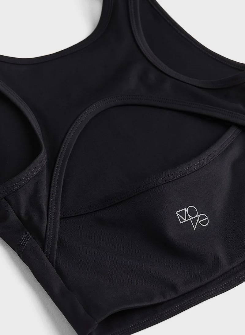 H&M Knitted Sports Bra