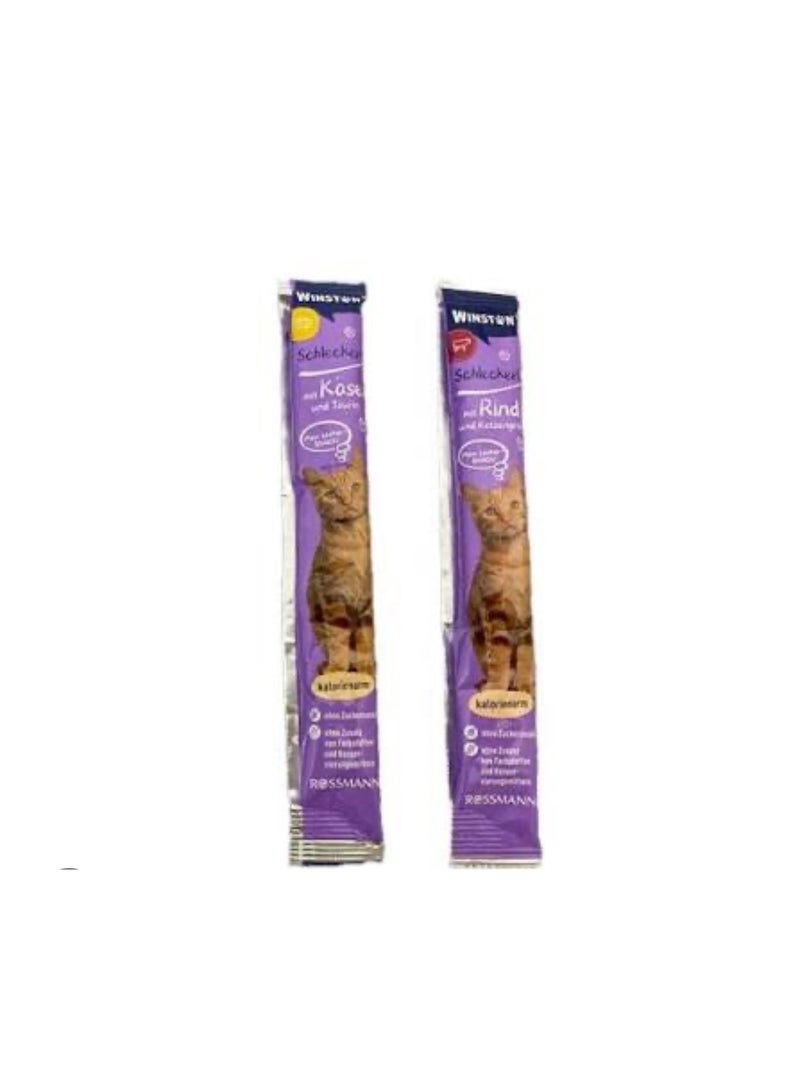 winston cat treats beef and cheese with grass and taurine 8*15 - Image 2