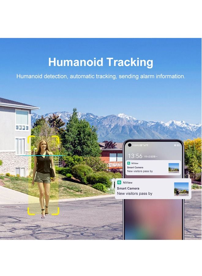 Motionwell 4K Resolution Dual Lens 4G Solar Camera | 10X Optical Zoom | Waterproof | Two-way | 360 Degree - Image 4