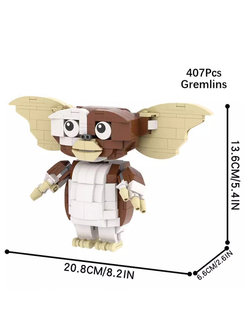 Children's Self-assembly Small Particle Toy Building Blocks Little Monster Model Hand-made Creative Plug-in Toys - Image 2