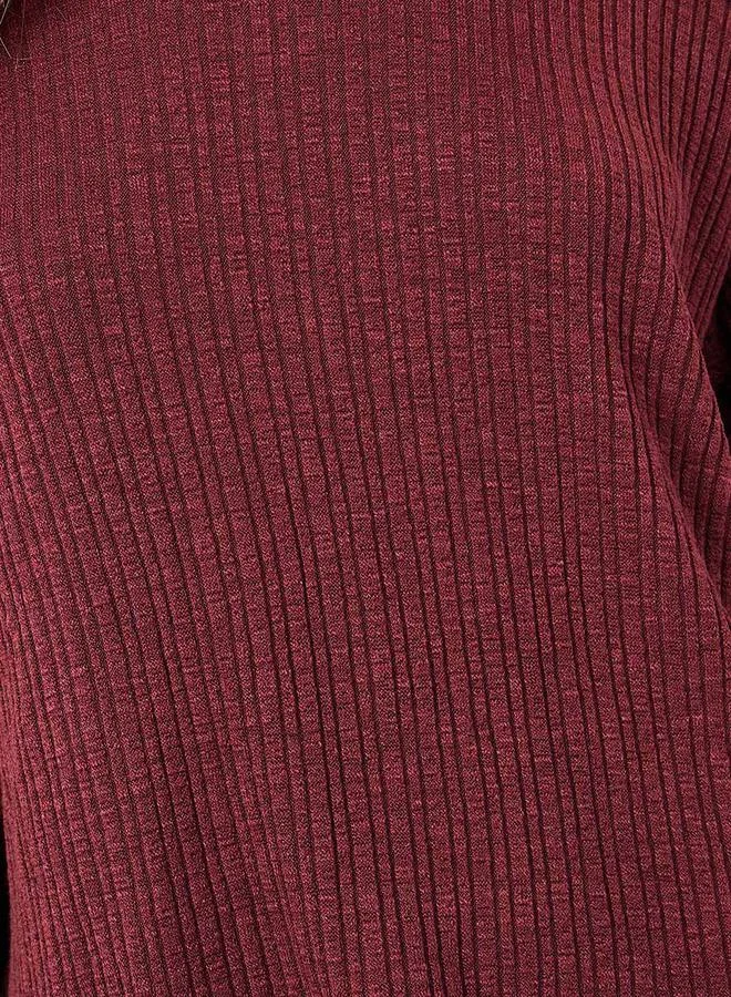 Styli Longline Knitted Top & Maxi Column Skirt Co-Ords Set