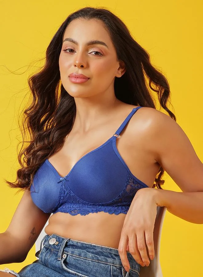 كلوفيا حمالة صدر تيشيرت بتغطية كاملة بدون حشوة وبدون سلك وبتصميم سبيسر