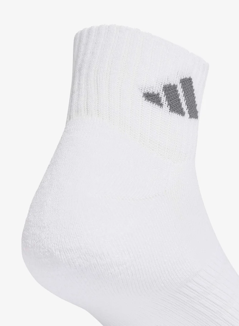 Adidas  Cushioned Sportswear Ankle Socks 3 Pair Pack  | Best Price UAE