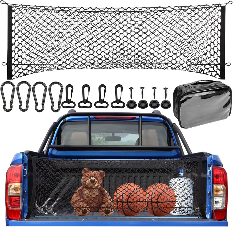 Supuse Adjustable Cargo Net for Pickup Trucks - Image 1