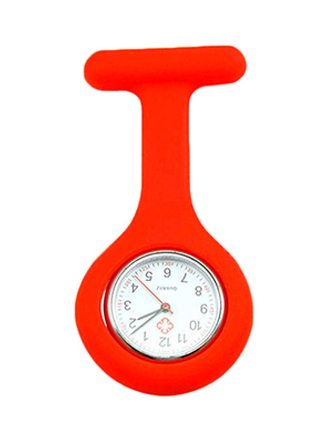 نيبمينينت ساعة جيب بعقارب وسلسلة مثبّت بها دبوس مشبك طراز 13066 للنساء - Image 1