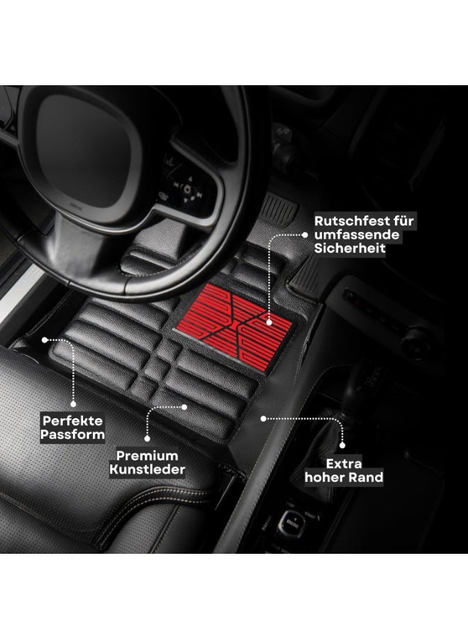 5D Premium TPE Car Floor Mats - 100% Perfect Fit & Odourless - All-Weather Protection Set for 3 Series Saloon (E90, 2005-2011) - Image 3