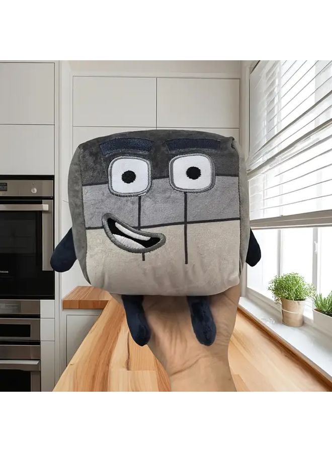 Colorful Cartoon Number Blocks Plush Toy Set Of Six Soft Educational Math Stuffed Doll - Image 5