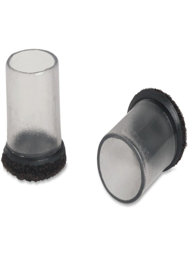 LLR49320 - Lorell Clear Sleeve 16 Floor Savers fit 7/8" to 1-1/16" Round Legs or 3/4" Square Legs