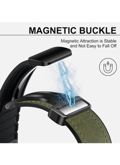 SNBFA Magnetic Leather Watch Band for Apple  for Watch Ultra 2/iWatch Series 10 9 8 7 6 5 4 SE, 49mm 45mm 44mm 42mm, Magnetic Buckle Replacement Genuine Leather Strap for Apple Watch Series  - Image 3