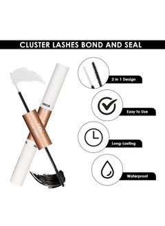 Lash Clusters Diy Lash Extensions Kit 320Pcs Individual Lashes Clusters 30D 40D D Curl Eyelash Extension Kit With Applicator And Lash Bond&Seal,Clusters Lash Glue Remover Mix 10-16Mm (30D+40D-320 Kit) - pzsku/Z61170B7B51C7E877B282Z/45/_/1734437933/4aab806d-c919-43e0-9924-f56f787ad195