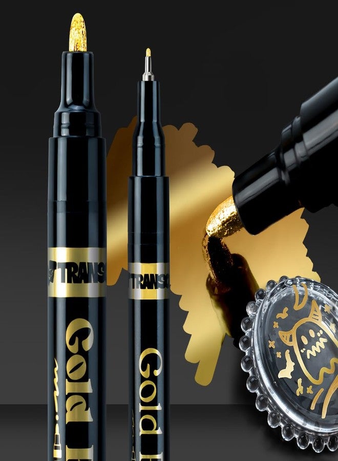 TRANSON Paint Marker 2pcs Suitable for Most Surfaces - Image 1