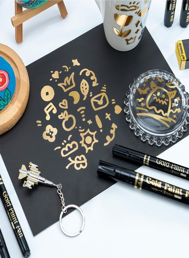 TRANSON Paint Marker 2pcs Suitable for Most Surfaces - Image 4