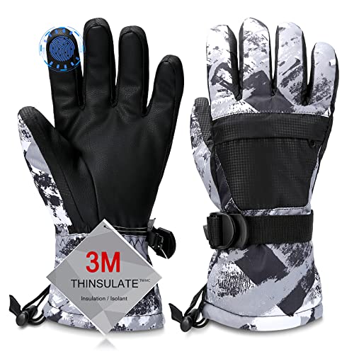 Odtmger Ski Gloves, Warmest Waterproof and Breathable Snow Gloves for Cold Weather, Fits Both Men & Women,for Parent Child Outdoor - Image 1