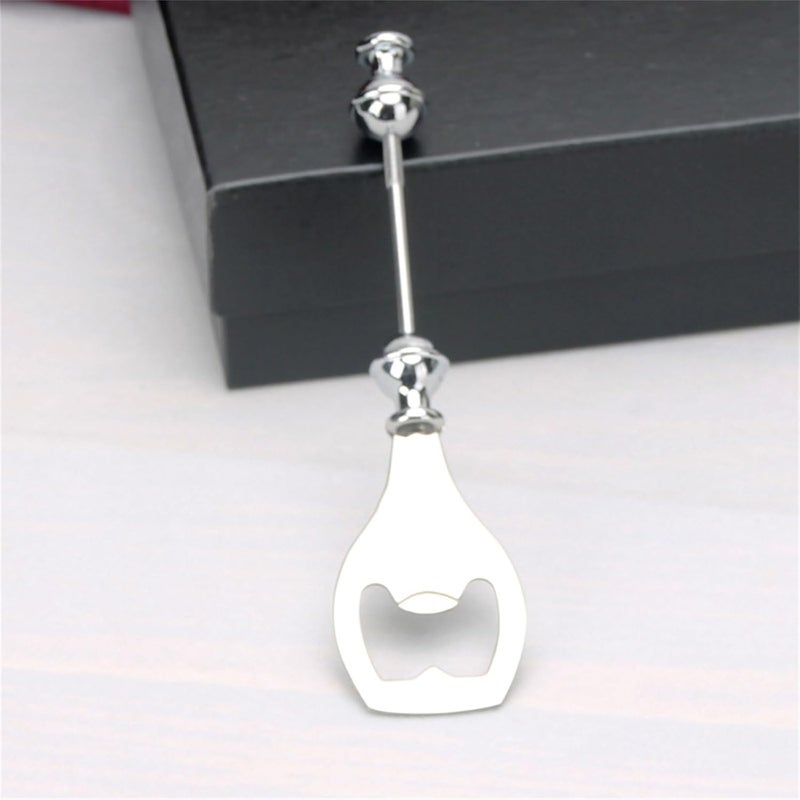 Stainless Opener Simple Beaded Bottle for Home Restaurant Easy to Use Customizable Craft Bead - Image 4