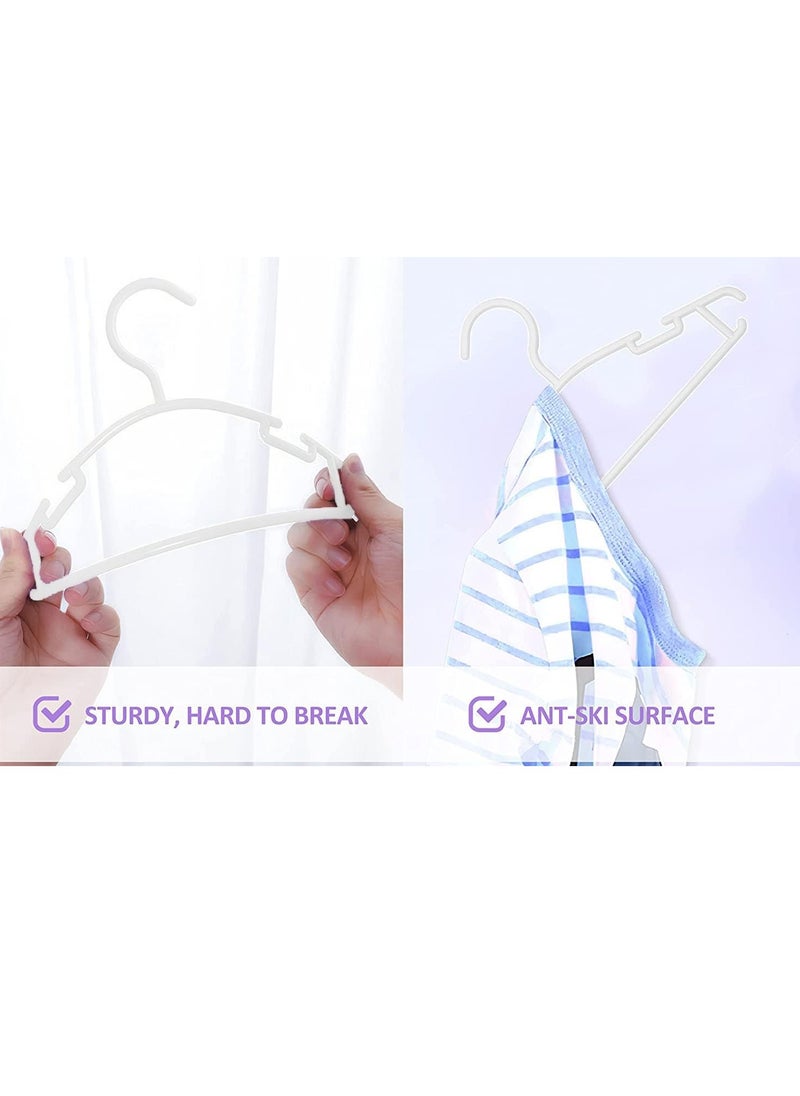 Gonice Baby Hangers 20Pack Kids Hangers Plastic Baby Hangers for Closet Children Hangers  - Image 4