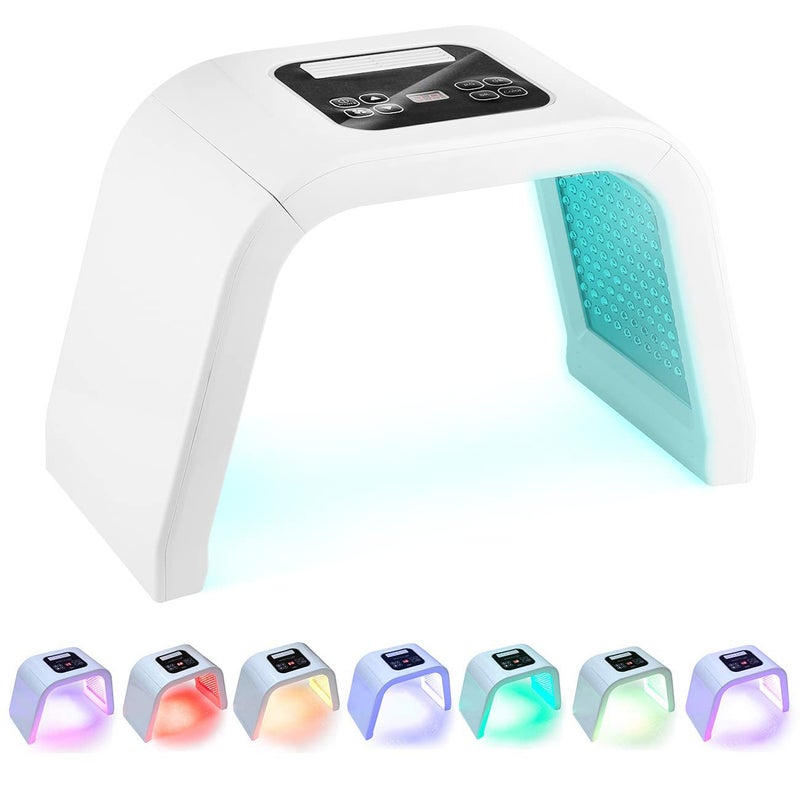 7 Color Facial Lamp LED 7 Color Face Mask Machine Skin Care Facial Light Salon  SPA Beauty Equipment