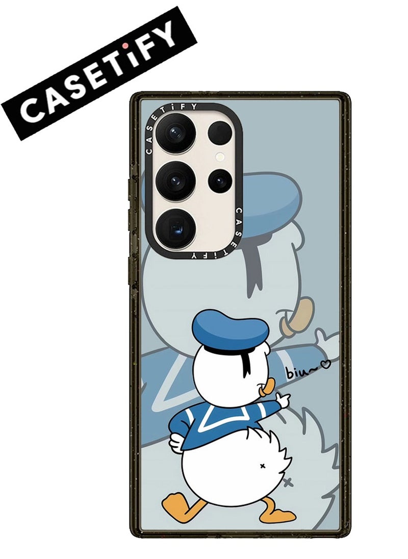 Casetify - For Samsung Galaxy S23 Ultra Magnetic Phone Case Donald Duck Pattern Cover - Image 1