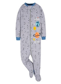 Gerber Gerber Baby Boy's 4 Pack Sleep 'N Play Footie, Space, 6-9 Months  - Image 2