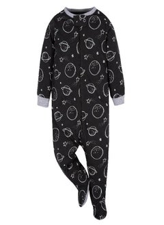 Gerber Gerber Baby Boy's 4 Pack Sleep 'N Play Footie, Space, 6-9 Months  - Image 5